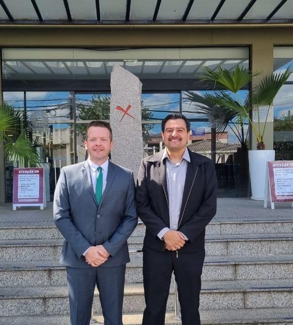 Dr. João Bersch e Policial Fábio